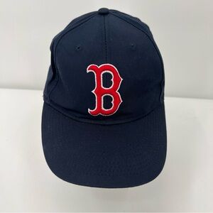 OC Sports Team MLB Baseball Cap Hat Boston Red Sox One Size Blue Red Embroidered
